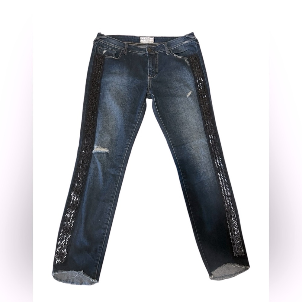Free People bling jeans